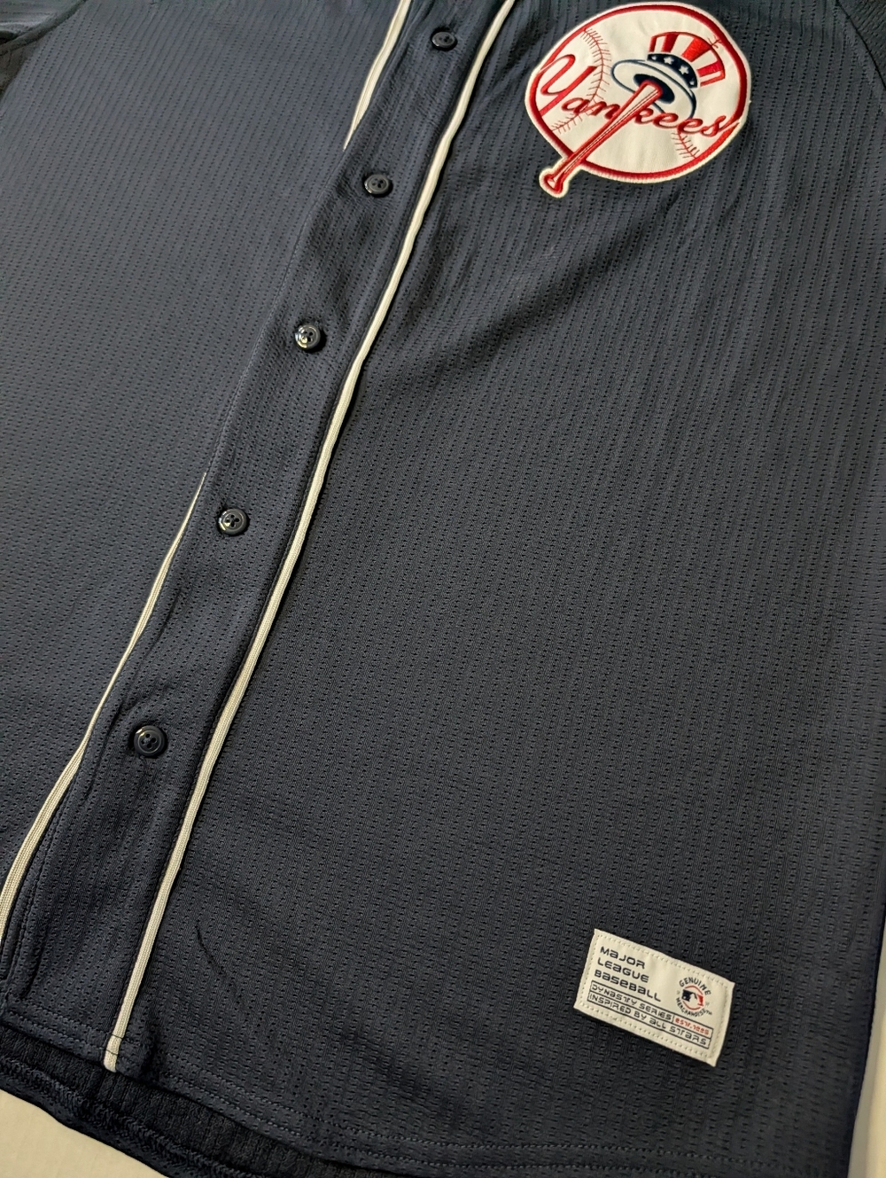 New York Yankees Genuine Merchandise Dynasty Series Baseball Jersey Men's XL - Picture 5 of 10